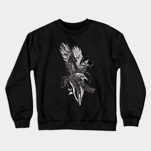 The Ravens Crewneck Sweatshirt by Taisiia